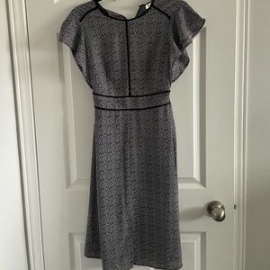 Monteau black and white dress